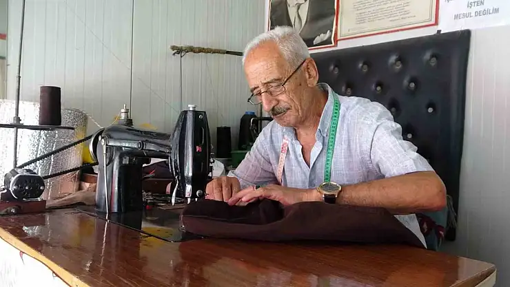 Dikiş makinesi başında geçen bir ömür