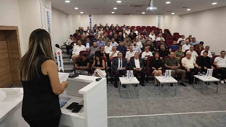 DİSİDER ve Denizbank iş birliğiyle yatırımlar hakkında iş adamlarına bilgilendirme yapıldı