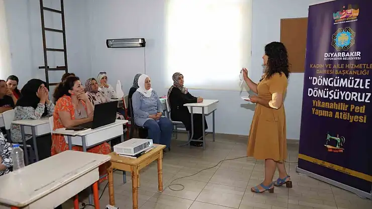 Diyarbakır'da 'Bir kendime bir arkadaşıma dikiyorum' atölyesi