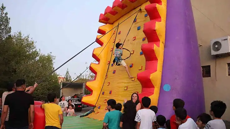Diyarbakır'da çocuklar geleneksel oyunlarla eğlendi
