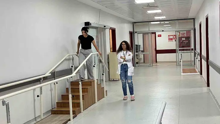 Diyarbakır'da fizyoterapi ve rehabilitasyon salonu yenilendi