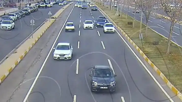 Diyarbakır'da KGYS ile 16 bin 302 adet trafik ihlali tespit edildi