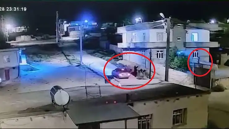 Diyarbakır'da kız kaçıran gencin annesinin vurulma anı ortaya çıktı