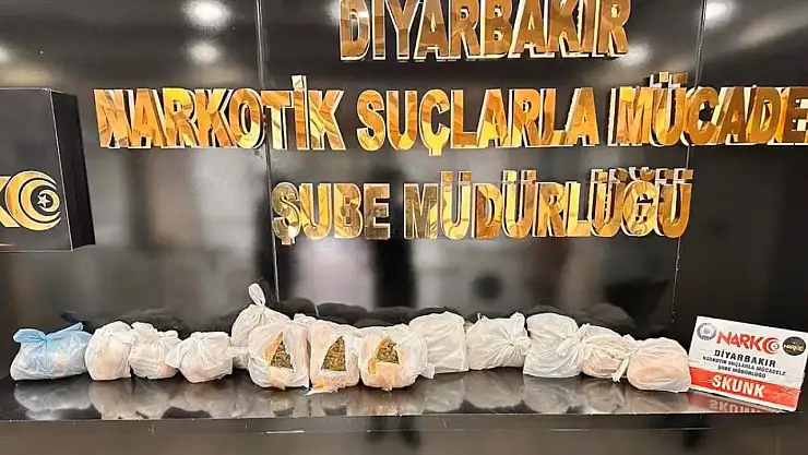 Diyarbakır'da Nisan ayında narkotik operasyonlarında 70 şüpheli tutuklandı