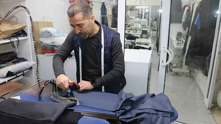 Diyarbakır'da terzilerde bayram yoğunluğu