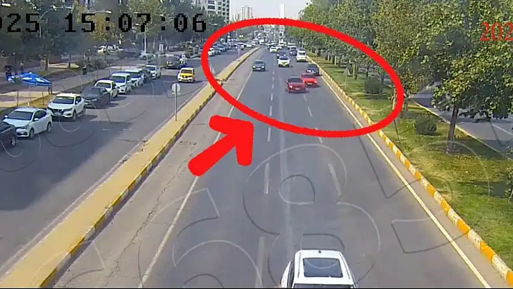 Diyarbakır'da trafik magandaları kameralara böyle yansıdı: 107 bin lira idari para cezası uygulandı