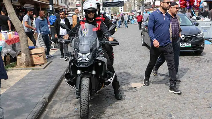 Diyarbakır polisinden bayram güvenliği