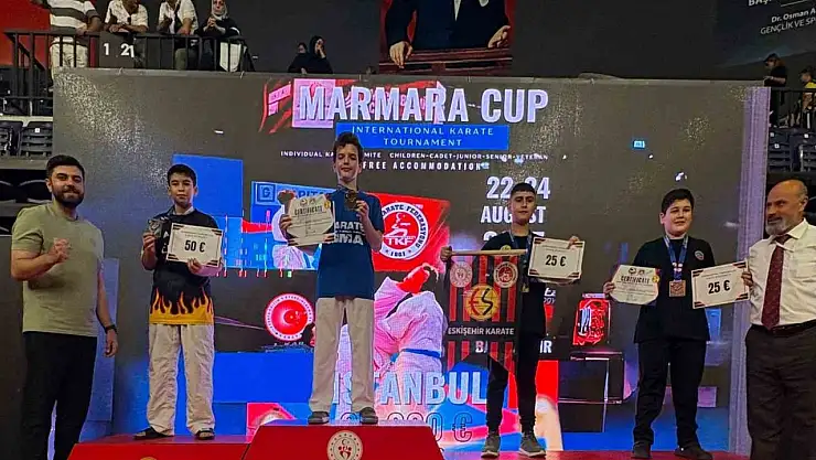 Diyarbakırlı kareteci, 22 ülkenin katıldığı şampiyonada 2. oldu