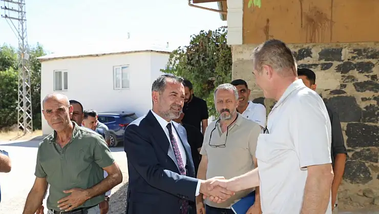 Elazığ Belediye Başkanı Şerifoğulları, incelemelerini sürdürüyor