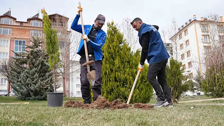 Elazığ Belediyesinden bahar hazırlığı
