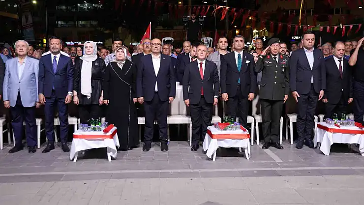 Elazığ'da '15 Temmuz Demokrasi ve Milli Birlik Günü' anma etkinlikleri