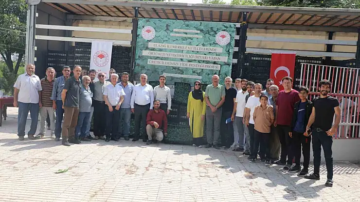 Elazığ'da 101 bin adet fide dağıtıldı