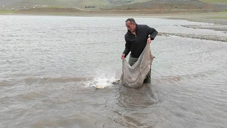 Elazığ'da 2 bin 500 metre ağ ve 500 kilo balık ele geçirildi