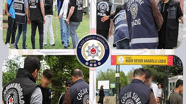 Elazığ'da 223 okul önü denetlendi