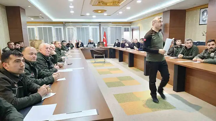 Elazığ'da bölgesel eğitimler tamamlandı