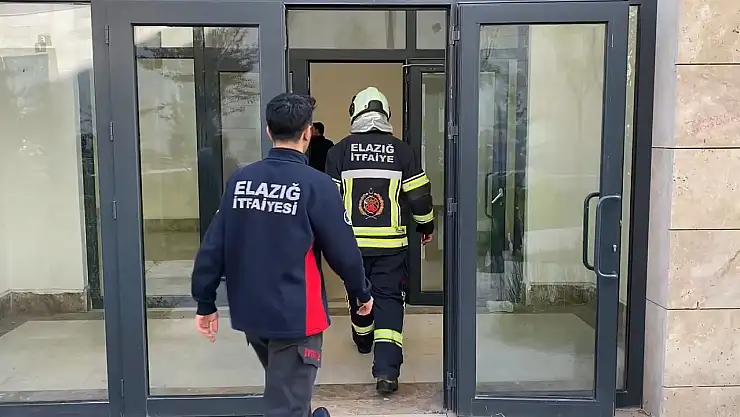 Elazığ'da düdüklü tencere yangını, ekipleri harekete geçirdi