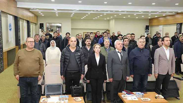 Elazığ'da fırın çalışanlarına hijyen ve mevzuat eğitimi