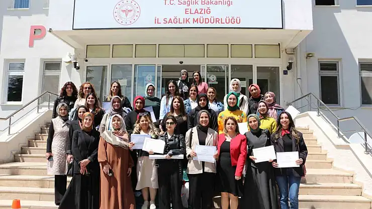 Elazığ'da Gebe Okulu eğitimleri sürüyor