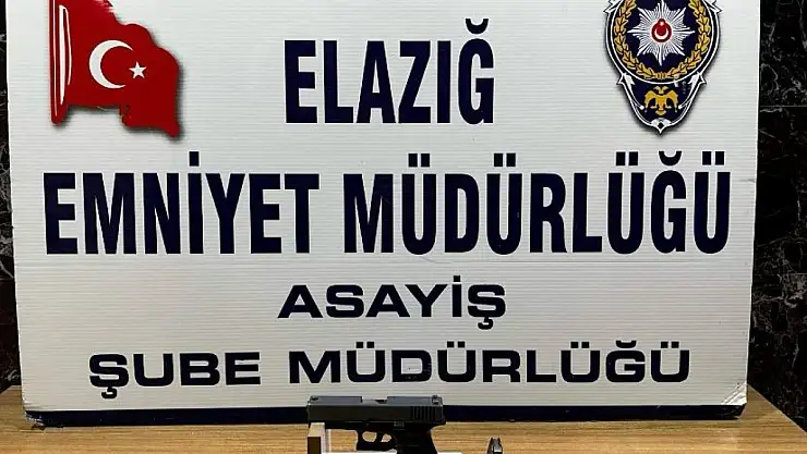 Elazığ'da kafede 2 kişiyi silahla yaralayan zanlı tutuklandı