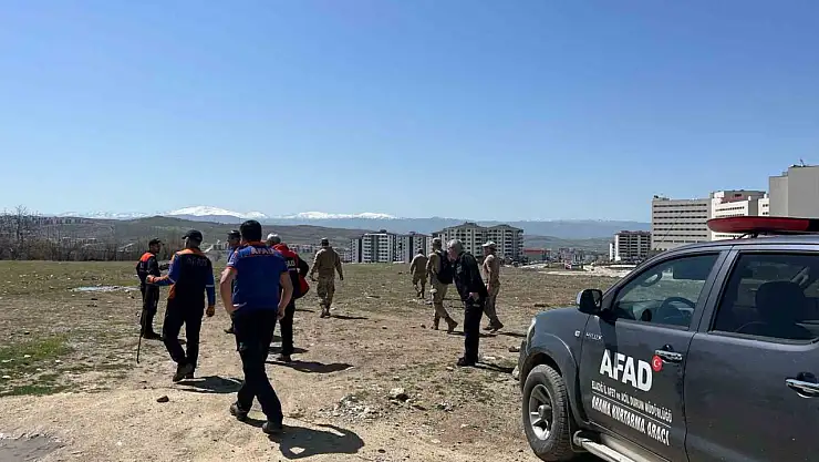 Elazığ'da kaybolan 65 yaşındaki adam için 78 kişilik ekip kuruldu