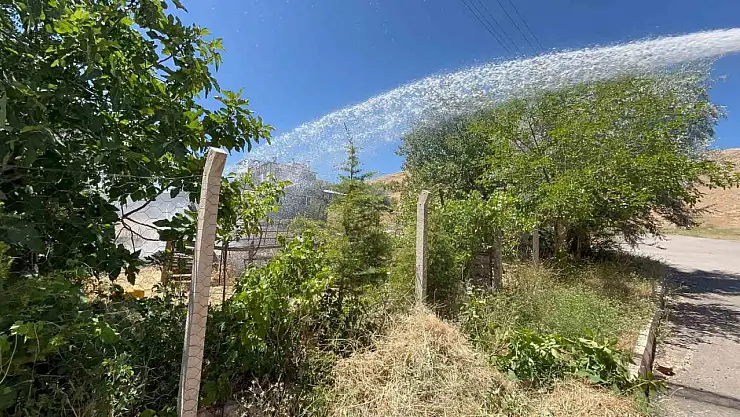 Elazığ'da korkutan yangın