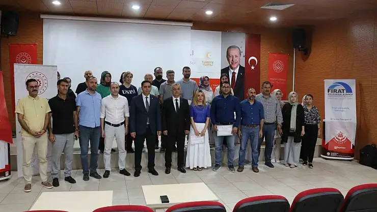 Elazığ'da psikososyal destek personeline sertifika