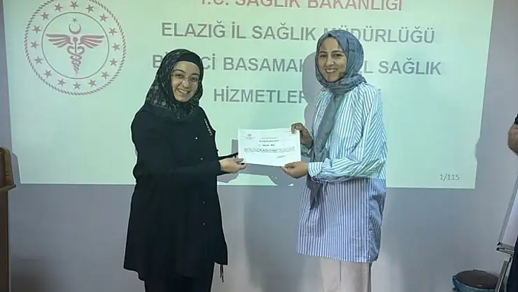 Elazığ'da sağlık çalışanlarına eğitim verildi