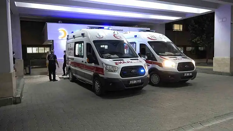 Elazığ'da silahlı kavga: 2 yaralı