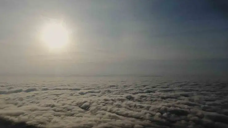 Elazığ'da sis denizi: Havadan kaydedilen görüntüler hayran bıraktı
