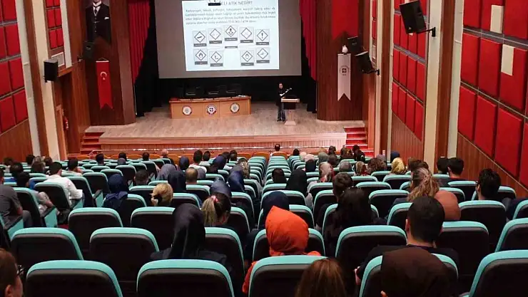 Elazığ'da tehlikeli madde ve tıbbi atık yönetimi eğitimi