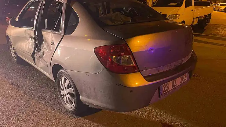 Elazığ'da trafik kazası: 1 yaralı