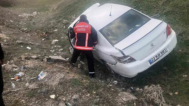 Elazığ'da trafik kazası: 1 yaralı