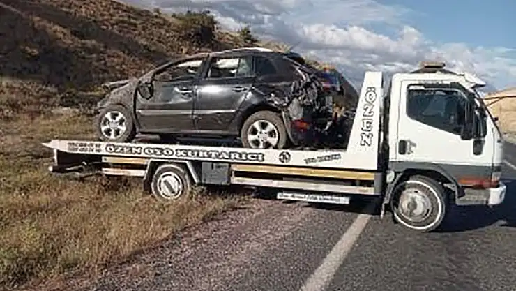 Elazığ'da trafik kazası: 1 yaralı