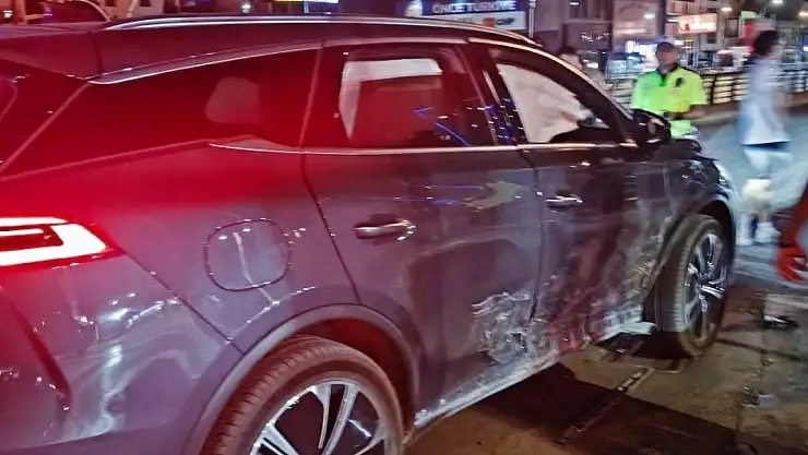 Elazığ'da trafik kazası: 1 yaralı