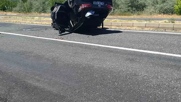 Elazığ'da trafik kazası: 3 yaralı