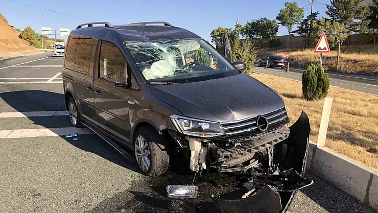 Elazığ'da trafik kazası