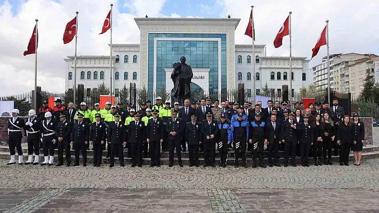 Elazığ'da Türk Polis Teşkilatı'nın 180'inci kuruluş yılı kutlandı