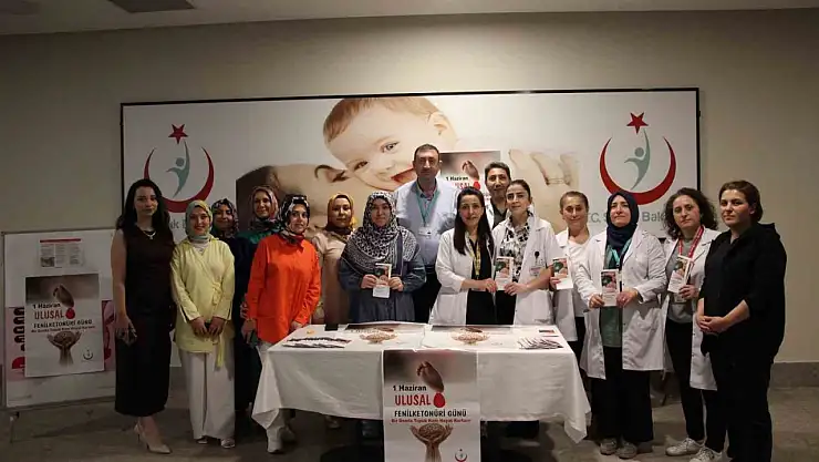 Elazığ'da Ulusal Fenilketonüri Günü Neonatal Tarama etkinliği