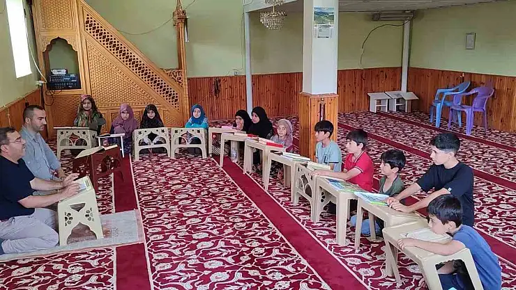 Elazığ'da yaz Kur'an kurslarına  denetim ve ziyaret