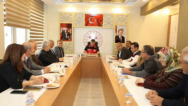 Elazığ'da zirai don değerlendirme toplantısı yapıldı