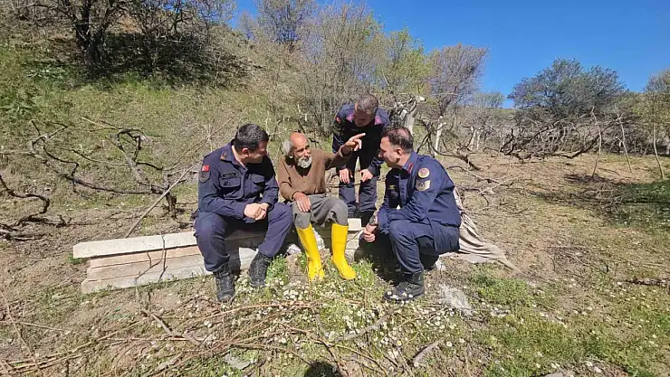 Elazığ'daki kayıp şahıs jandarma ekiplerince bulundu: 41 saat boyunca bir parça ekmekle hayata tutundu