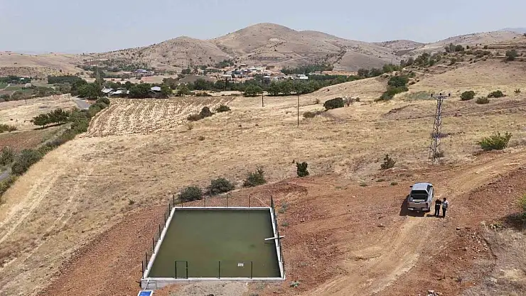 Elazığ İl Özel İdaresi'nden 6 adet sulama suyu tesisi