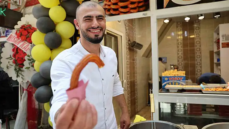 Elazığ'ın en tatlı başarısı: Seyyar satıcılıktan patronluğa