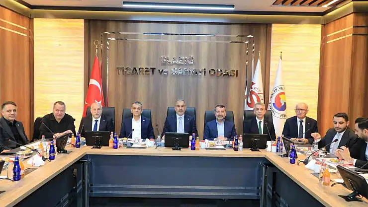 Elazığ Ticaret ve Sanayi Odası'nda bayramlaşma