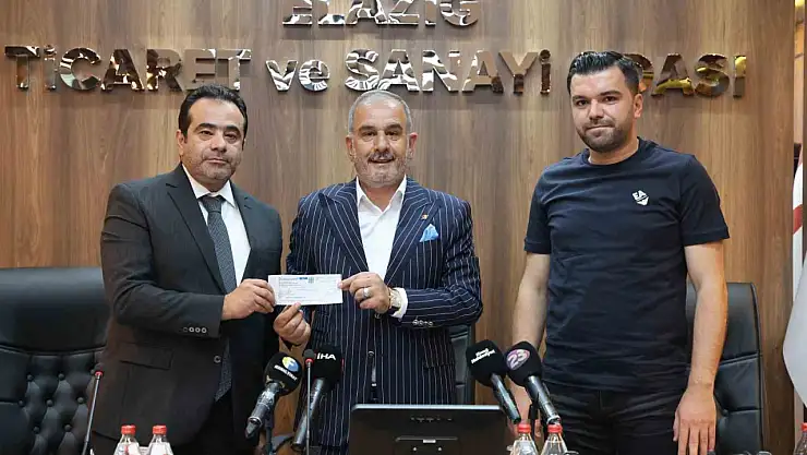 Elazığ TSO'dan, Elazığspor'a 10 milyon TL daha