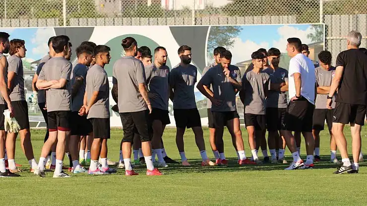 Elazığspor'da 1. etap kampı sona erdi