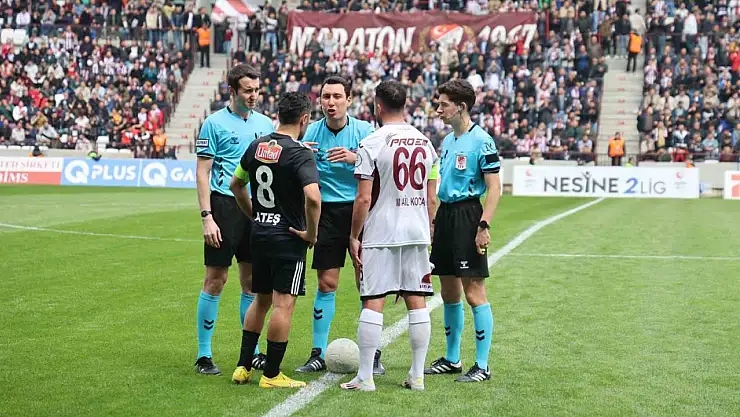 Elazığspor hakem hatalarına tepki gösterdi