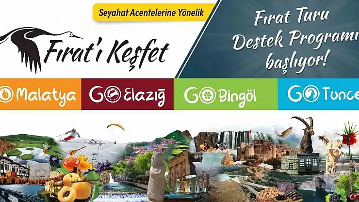 Fırat turu destek programı başlıyor
