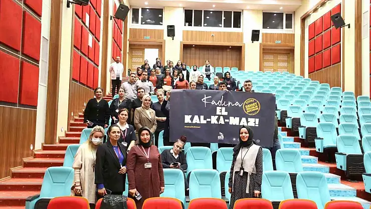 Fırat Üniversitesi çalışanlarına 'Kadına Yönelik Şiddetle Mücadele' konulu eğitim