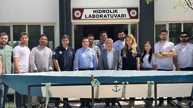FÜ, Çimentaş sponsorluğunda beton kano yarışında